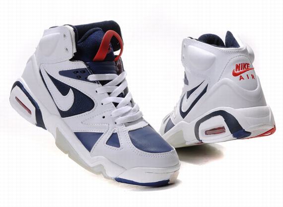 New Men'S Nike Air Max Black/White/Steelblue